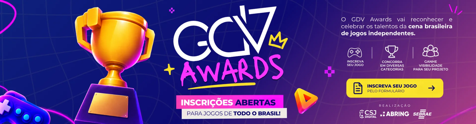 GDV Festival coloca Brasília no centro da indústria brasileira de games